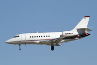 N204QS @ PSP - Another NetJet beast on finals to Palm Springs - by Duncan Kirk