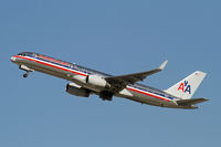 N604AA @ LAX - Very nice shot of a polished metal B.757 of AA - by Duncan Kirk