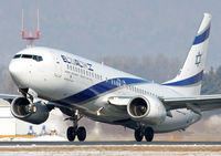 4X-EKJ @ LOWG - Takeoff to Tel Aviv. - by Andreas Müller