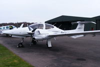 G-CEZG @ EGNE - Diamond Aircraft UK Ltd - by Chris Hall