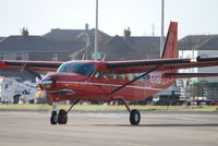 N208B @ EGNH - Departing Blackpool after a short stay