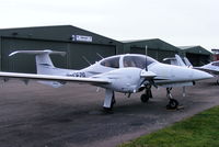 G-CEZG @ EGNE - Diamond Aircraft UK Ltd - by Chris Hall
