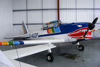G-AOZP @ EGNE - Privately owned - by Chris Hall