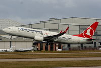 TC-JHK @ EGCC - Turkish Airlines - by Chris Hall