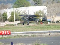 N156LZ @ POC - On a very slow final for 26R - by Helicopterfriend
