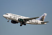 N933FR @ LAX - Wearing a wolf tail - by Duncan Kirk