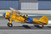N992WB @ SMO - Nice Stearman - by Duncan Kirk