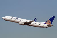 N13248 @ LAX - Gorgeous shot of a UA B.737 with wheels up - by Duncan Kirk