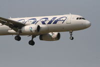S5-AAA @ EBBR - Arrival to RWY 02 - by Daniel Vanderauwera