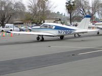 N7780P @ POC - People walking up to the ship in transient parking, east of the static display area - by Helicopterfriend