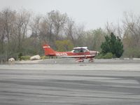 N84129 @ CCB - Just landed and rolled out and heading towards the fueling station - by Helicopterfriend