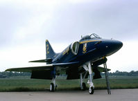 154975 @ KNXX - Photographed displaying #2, while on display at NAS Willow Grove, PA, 08 September 1979.  (35mm Ektachrome 64.) - by Thomas P. McManus