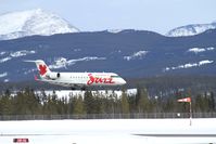 C-FIJA @ CYXY - Landing in a 20-knot headwind. - by Murray Lundberg