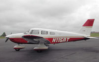 N115RT @ CAX - PA-28 Cherokee Archer III staging through Carlisle in the Summer of 2004. - by Peter Nicholson