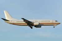 N416BC @ KSAT - On approach 12R at sunset, ICE flight, callsign Repatriate 416.