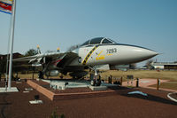 158617 @ KABE - Restored and displaying the markings of VF-103, The Jolly Rogers. - by Thomas P. McManus