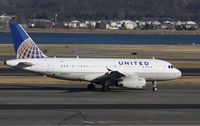 N850UA @ KDCA - Airbus A319