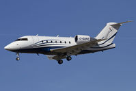 C-GXPZ @ LAX - Chartright Air Group 1998 Canadair CL-600-2B16 Challenger 601-3R C-GXPZ from Dallas Love Field (KDAL) on short final to RWY 25L. - by Dean Heald