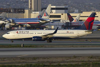 N3737C @ LAX - Delta Airlines N3737C (FLT DAL19) off of RWY 25L after arrival from Detroit Metro Wayne County (KDTW).