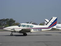 N401MB @ OXR - 1977 Piper PA-23-250 AZTEC, two Lycoming TIO-540 Turbo conversions, six seats - by Doug Robertson