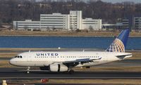 N801UA @ KDCA - Airbus A319