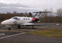 G-FLBK @ EGLK - Parked at Blackbushe as the sun goes down - by G TRUMAN