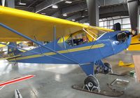 N16743 - Taylor J-2 with skis at the Western Antique Aeroplane and Automobile Museum, Hood River OR - by Ingo Warnecke