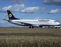 D-ABEI @ LFPG - Named Bamberg, C/N 2158 also resurrects a registration once identifying an early 737-130. - by Alain Durand