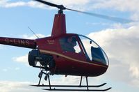 G-LINS @ EGFH - Resident R-22 Beta operated by Heli-air Wales - by Roger Winser