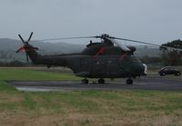 UNKNOWN @ EGFP - Grounded 33 Squadron RAF Puma HC.1. Had been operating on the adjacent RAF Pembrey Sands Air Weapons Range (EGOP). - by Roger Winser