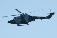 UNKNOWN @ EGFH - Royal Marines Lynx AH.7 of 847 NAS (unknown registration). Flyby with XZ192 after visiting RAF Pembrey Sands Air Weapons Range (EGOP). - by Roger Winser