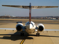 N930DN @ KDCA - Lined up to taxi, back end DCA, VA - by Ronald Barker