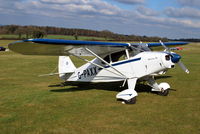 G-PAXX @ EGHP - Piper PA-20-135 (Modified) Pacer at Popham. Ex N135XX - by moxy