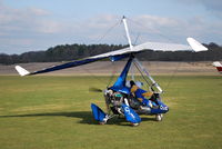G-CDWZ @ EGHP - P & M Aviation Ltd., Quik GT450 at Popham - by moxy