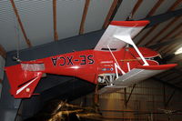 SE-XCA @ N.A. - The second Andreasson BA-4B was home-built by Tage Simonsson in 1968 and flown around Sweden until 2007. It has now been preserved in Svedinos car and airplane museum in Ugglarp, Sweden, where it is hanging inverted. - by Henk van Capelle