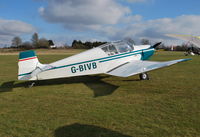 G-BIVB @ EGHP - Jodel D112 at Popham. Ex F-BJII - by moxy