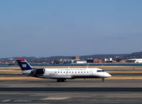 N423AW @ KDCA - Taxi DCA - by Ronald Barker