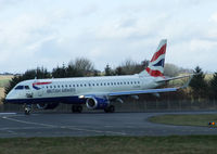 G-LCYN @ EGPH - Flyer 17E Arrives at EDI From LCY - by Mike stanners