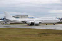 A7-HHE @ KPAE - Seen taking the runway at KPAE was this 747-8K8 BBJ destined for Qatar Amiri Flight. Aircraft would later become the first 747-8I series delivered. - by Joe G. Walker