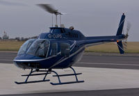 G-OJPS @ EGSH - Arriving at SaxonAir after the sun had set.
