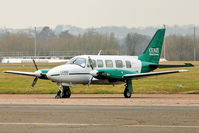 OY-CKR @ EGMC - Piper PA-31-350, c/n: 31-7652124 at Southend