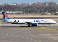 TC-OBK @ AMS - Taxi to the gate of Schiphol Airport ( new with the 20 Year logo) - by Willem Göebel