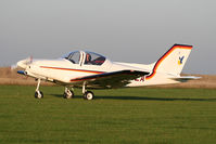 G-CDZA @ EGSV - Visitor