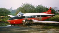 G-ALVS - On the fire dump at Stansted 1973. Ex-CAFU. - by Lee Mullins