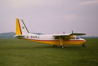 G-BANJ - JCB's Islander at Booker C1972