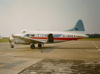 G-AREA - Hawker Siddeley Aviation Dove at Booker C1972 - by Lee Mullins