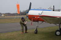 G-BMJY @ EGLK - Pre-start prop-swing