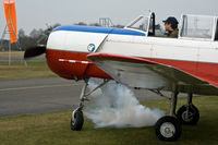G-BMJY @ EGLK - Smoky start-up!