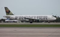 N207FR @ MCO - Frontier Thunder Bison A320 - by Florida Metal
