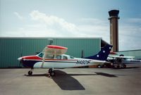 N4801F @ OGG - 1966 Cessna TU206A N4801F at Kahului Airport, Maui, HI - April 1992 - by scotch-canadian